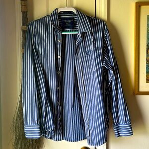 AE button down shirt navy